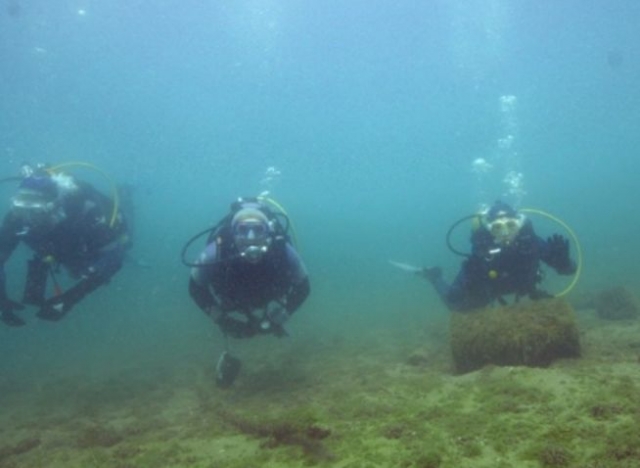  Buceo en el lago Lemán 